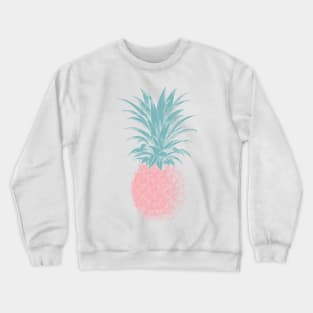 Pink Pineapple Illustration Crewneck Sweatshirt